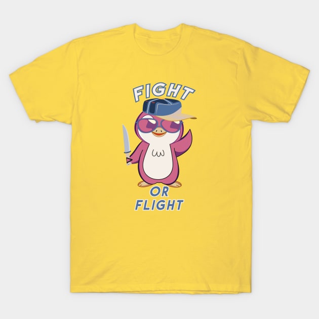 FIGHT OR FLIGHT T-Shirt by Selva_design14